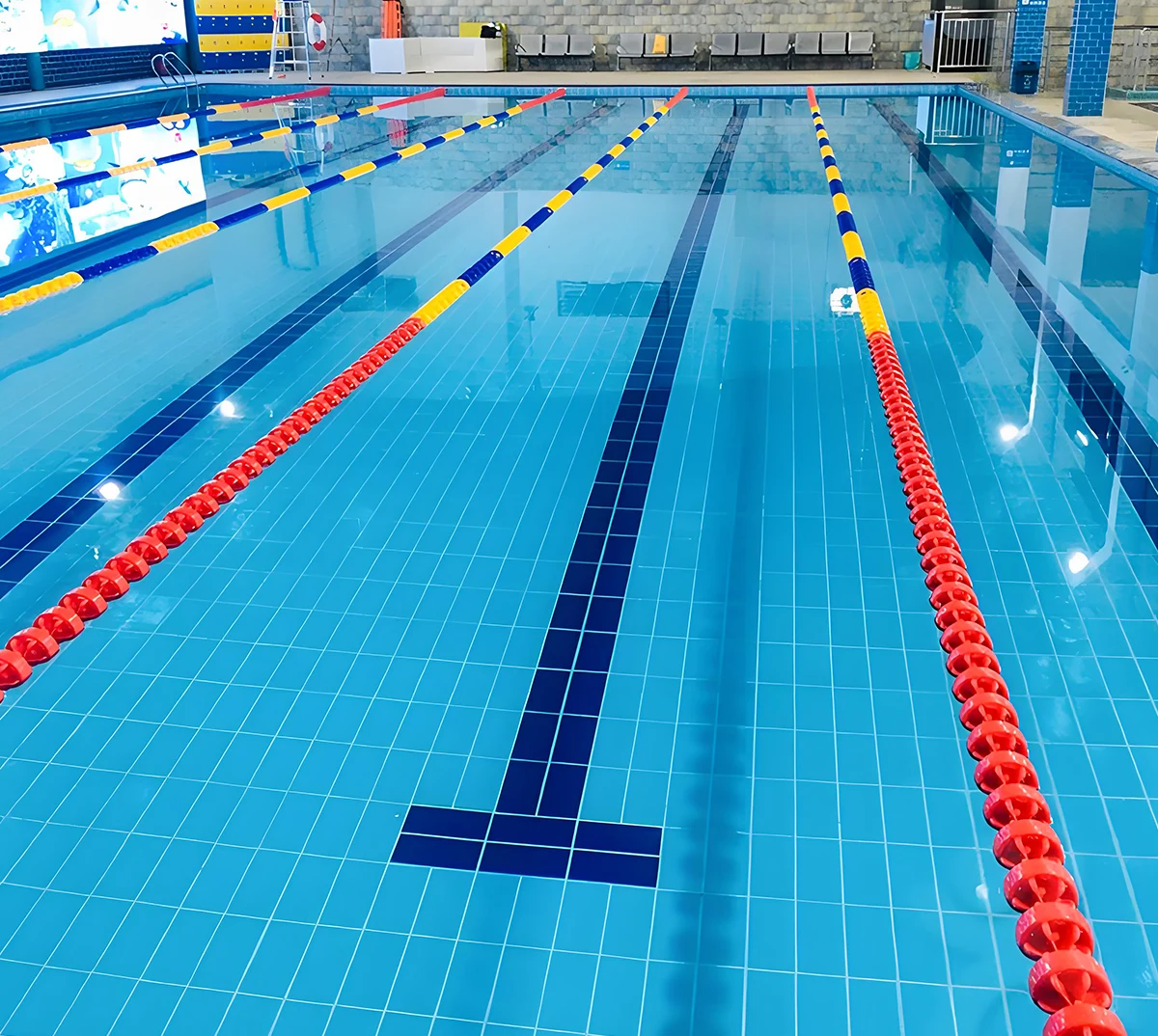 What are the features of swimming pool bricks?