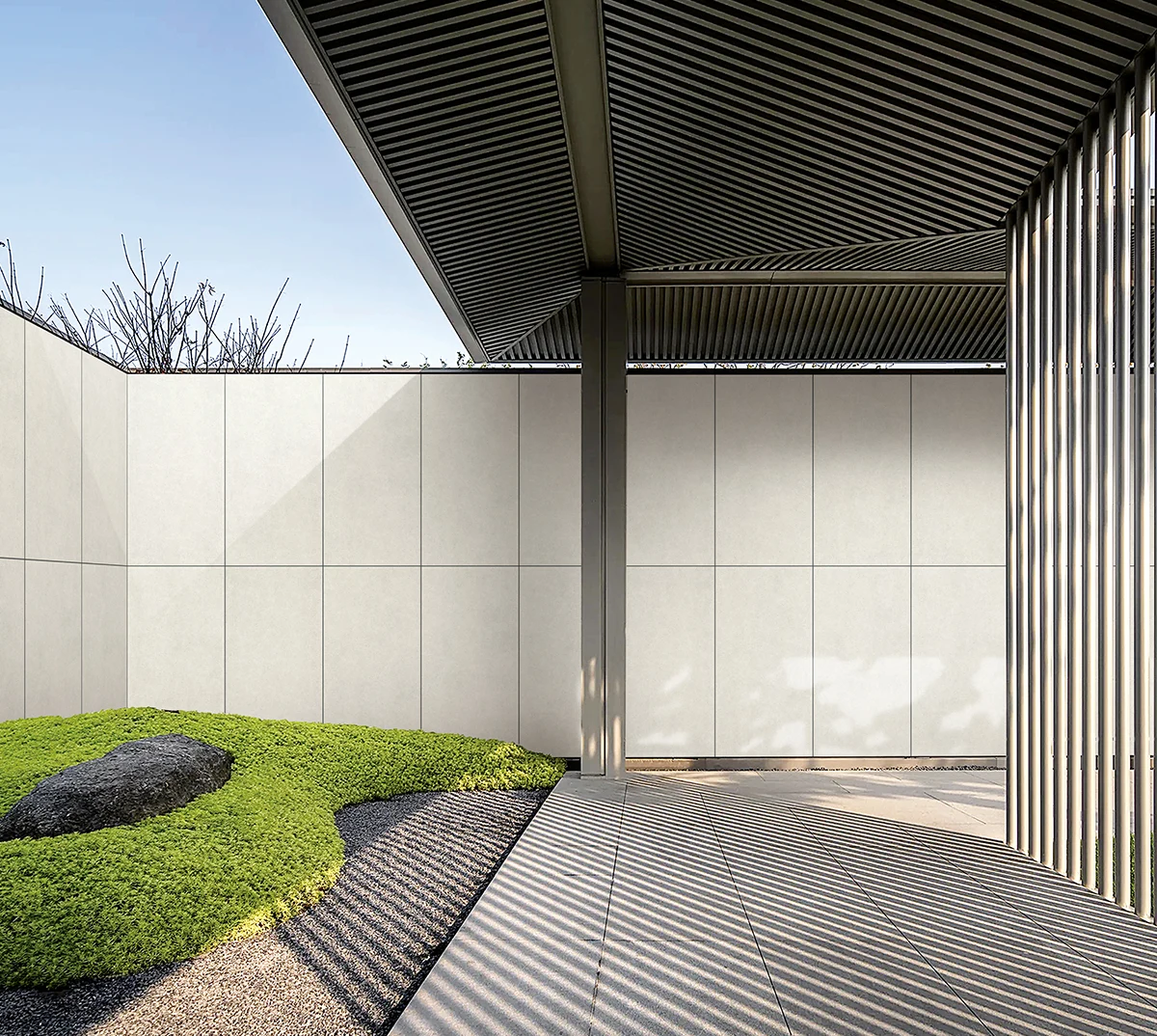 Classification of exterior wall tiles.