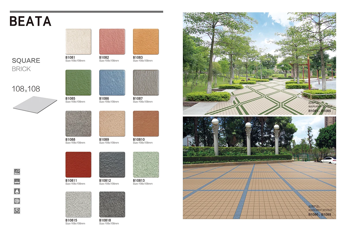 Square Outdoor Tiles