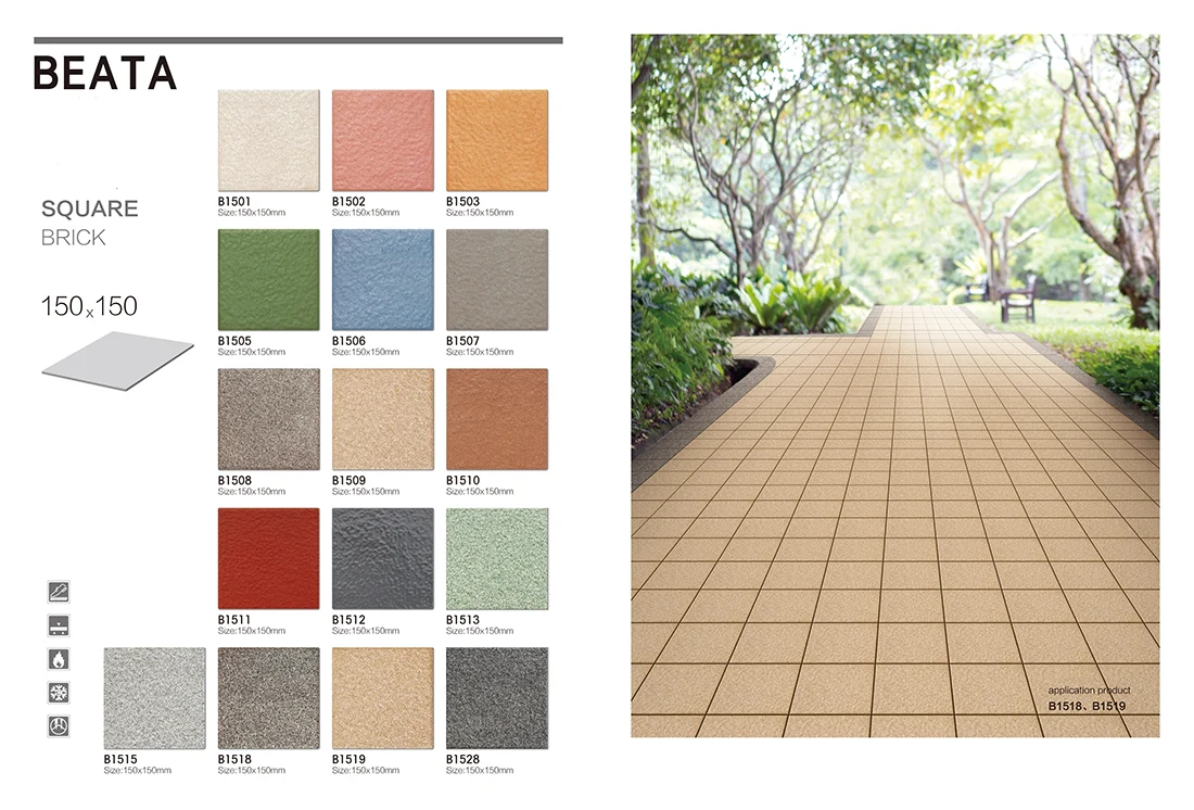 Square Outdoor Tiles