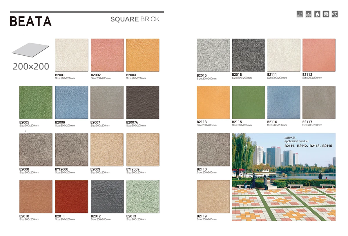 Square Outdoor Tiles