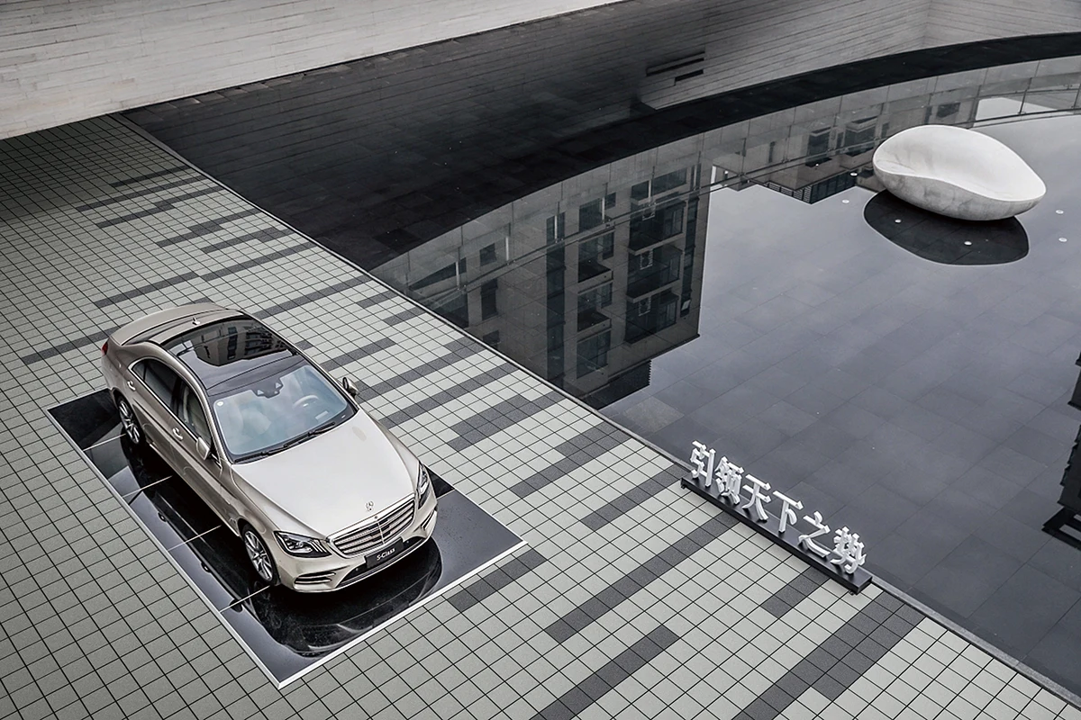 Tiles For Car Showroom