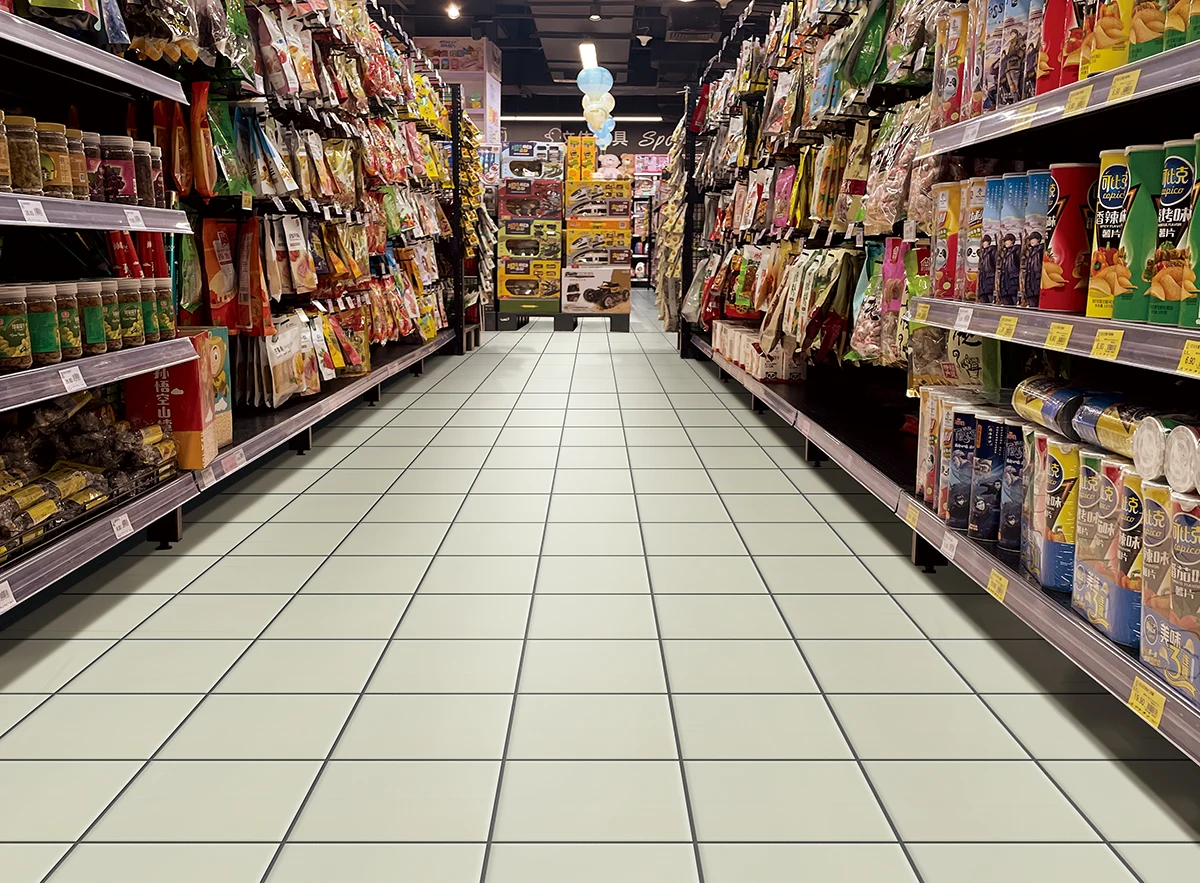 Supermarket Floor Tiles