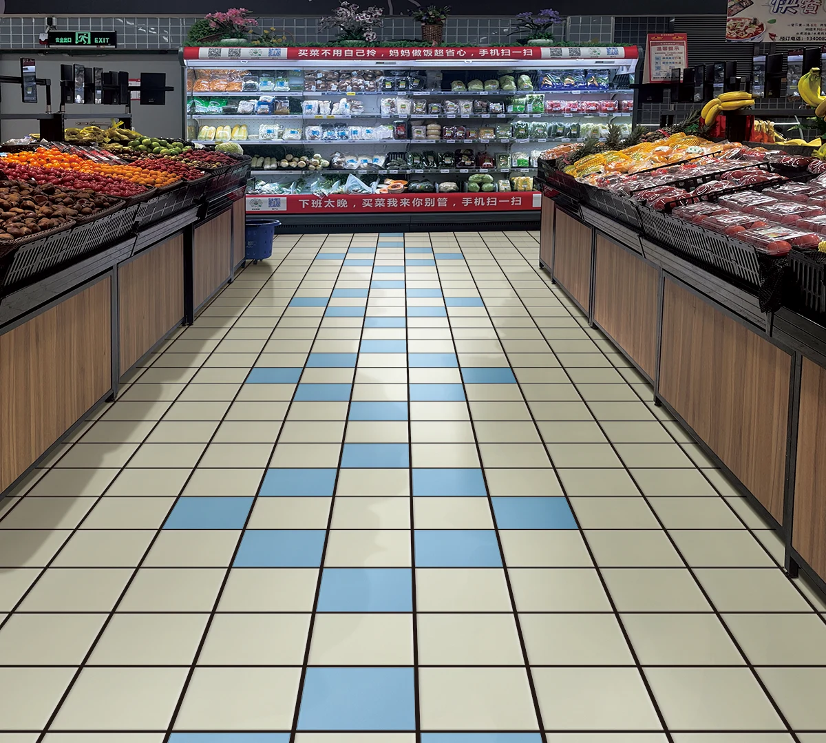 Grocery Store Floor Tiles