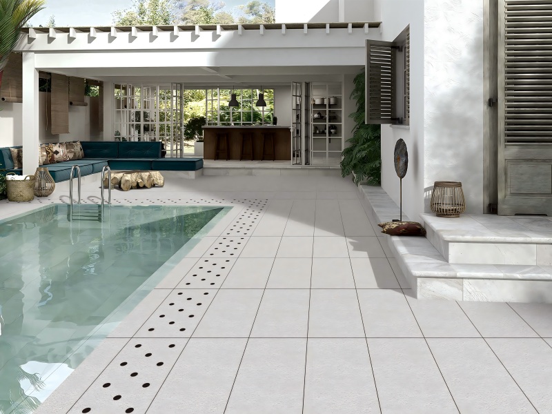 porcelain paving