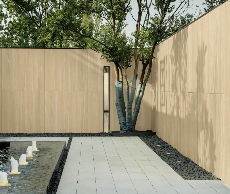 Wood Grain Outdoor Tiles